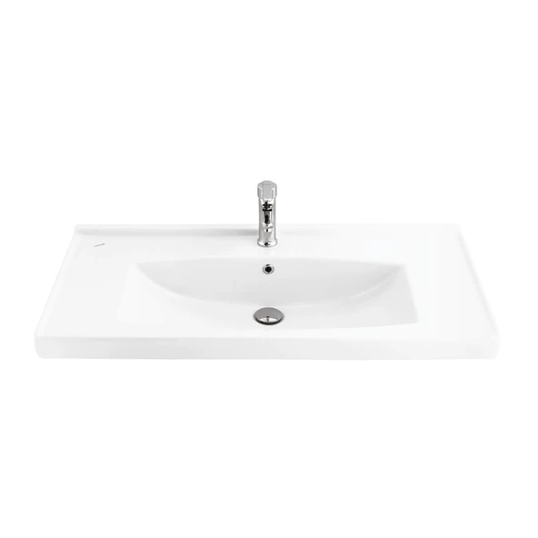 Creavit Sera 49x100 cm Etajerli Mobilya Dolap Uyumlu Lavabo TF200 ürün görseli 1