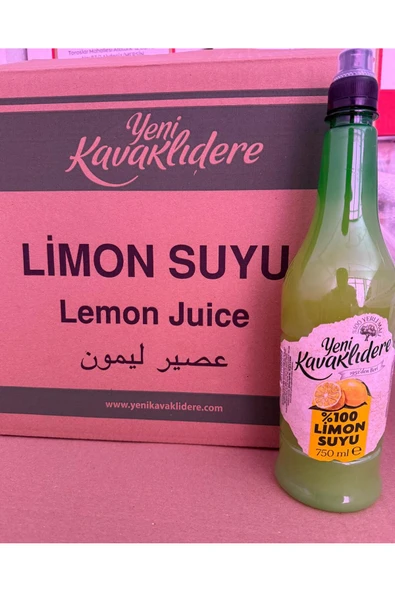 KAVAKLIDERE LİMON SUYU %100 ürün görseli 1