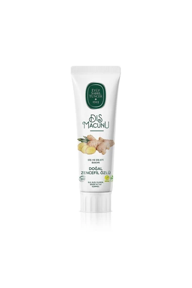 Doğal Zencefil Özlü Diş Macunu 90 ml ürün görseli 1