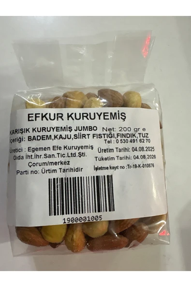 Karışık kuruyemiş jumbo ürün görseli 1