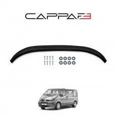 Renault Trafic 2001-2014 Yıl Aralığı Uyumlu Ön Tampon Lip Siyah ürün görseli 1
