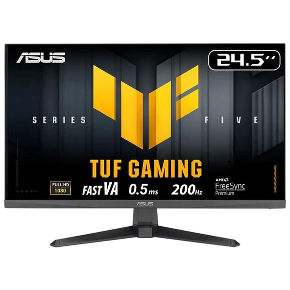 ASUS 24.5" TUF GAMING VG257Q5A 180HZ 1MS FULL HD MONİTÖR ürün görseli 1
