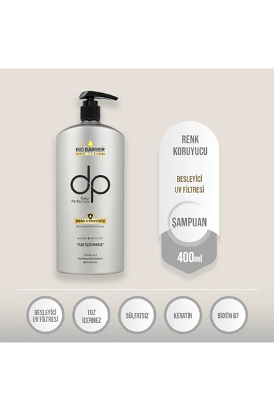 Dp Daily Perfection Bio Barrier Şampuan Renk Koruyucu 400 ml ürün görseli 1