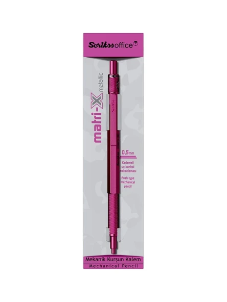Scrikss Matri-X Versatil 0.5mm Metalik Pembe 5505 ürün görseli 1