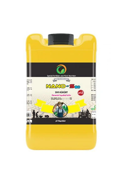 ORGÜB Orgüb Nano-S80 Sıvı Kükürt Toprak Regülatörü 20 lt ürün görseli 1