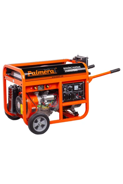 PA220JK Benzinli Monofaze Kaynak Makinesi Jeneratörü 6.25 Kva ürün görseli 1