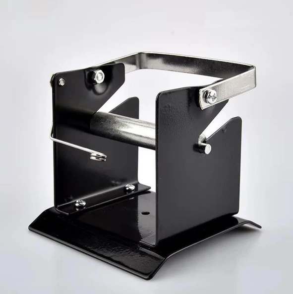 Havya Sehpası - Havya Standı Metal Lehim Makara Tutuculu 90x92 mm ürün görseli 1