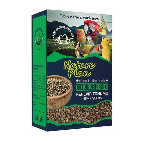 Nature Plan Delicious Serisi Kenevir Tohumu 250 gr ürün görseli 1