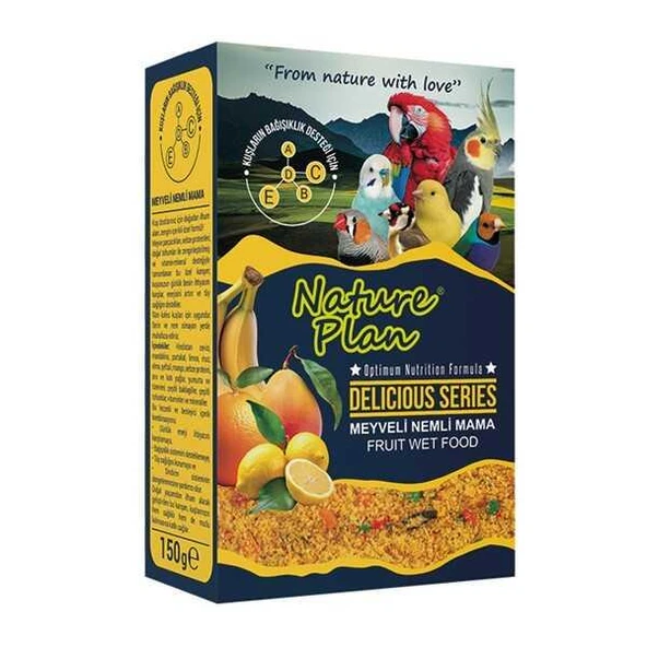 Nature Plan Delicious Kızıştırıcı Etkili Kuş Maması 150 gr ürün görseli 1
