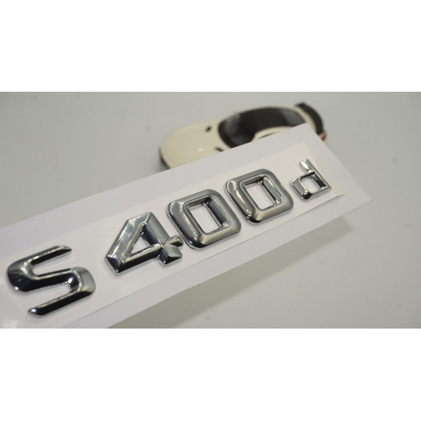 S400d Bagaj Krom Metal 3M 3D Yazı Logo ürün görseli 1