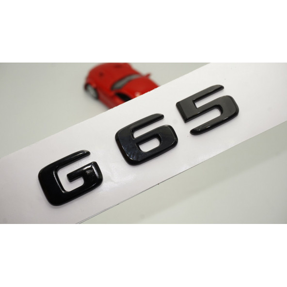 G65 Bagaj Parlak Siyah ABS 3M 3D Yazı Logo ürün görseli 1