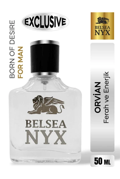BELSEA NYX Orvian EXCLUSIVE EDP Erkek Parfüm 50 ml ürün görseli 1