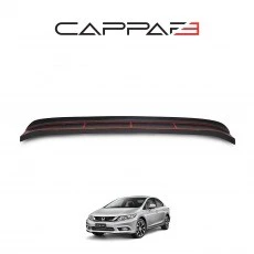 Honda Civic 2012-2015 Yıl Aralığı Uyumlu Arka Tampon Eşiği Parlak ürün görseli 1
