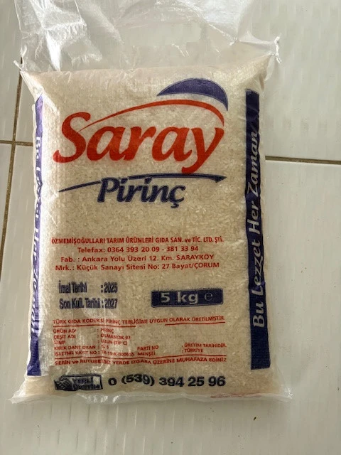 SARAY PRİNÇ 5 KG ÇORUM OSMANCIK PRİNÇİ ürün görseli 1