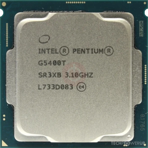 İNTEL G5400T 3.1 GHZ İŞLEMCİ 1151P TRAY ürün görseli 1
