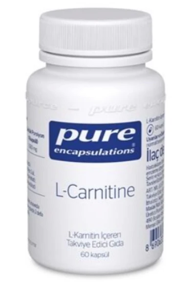 Pure Encapsulations L-Carnitine 60 Kapsül ürün görseli 1