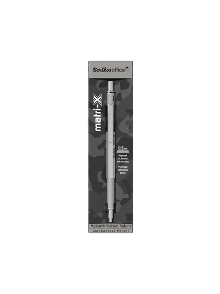 Scrikss Matri-X Versatil 0.5mm Metalik Açık Gri 5451 ürün görseli 1