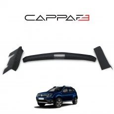 Dacia Duster 2010-2017 Yıl Aralığı Uyumlu Bagaj Koruma Eşiği 3 Parça ürün görseli 1