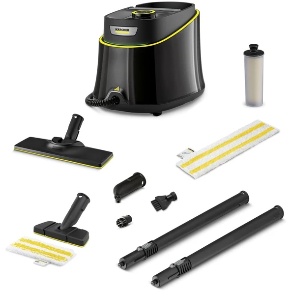 Karcher SC 3 Deluxe Anniversaary Edition 3.5 Bar 1900 W Buharlı Temizlik Makinesi - Siyah ürün görseli 1