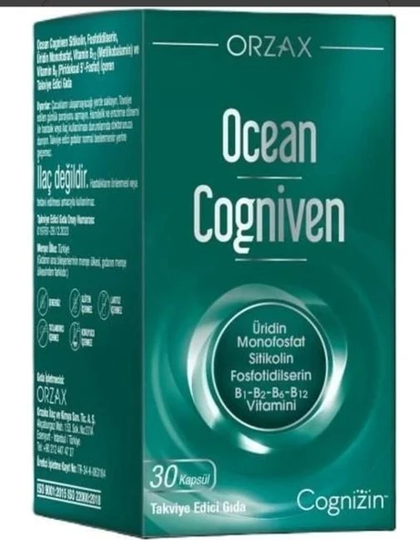 Orzax Ocean Cogniven 30 Kapsül ürün görseli 1
