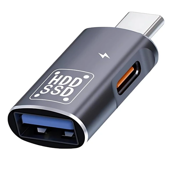 5016 Type C Usb 3.0 Otg Hızlı Şarj Çevirici Dönüştürücü Adaptör PD12W ürün görseli 1