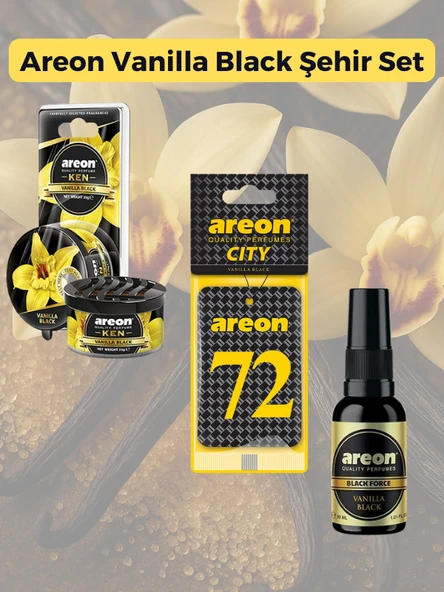 Areon Vanilla Black Şehir Set-72 ürün görseli 1