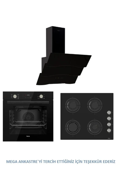 Ferre MGALİNE SERİSİ MEGA ANKASTRE SET(QMS63CS-CS205-SPR600) ürün görseli 1