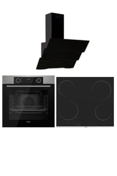 Ferre VİTRO SERİSİ MEGA ANKASTRE SET (XE63MI/MS261/D023) ürün görseli 1