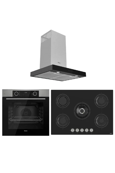 Ferre Fryart Serisi Mega Ankastre Set (xe63mi/rs035/d100) ürün görseli 1