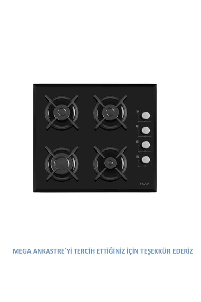 Ferre Lüx Flowart MEGA ANKASTRE SET ( D023 - 1140 - Qms63cs ) - Resim 3