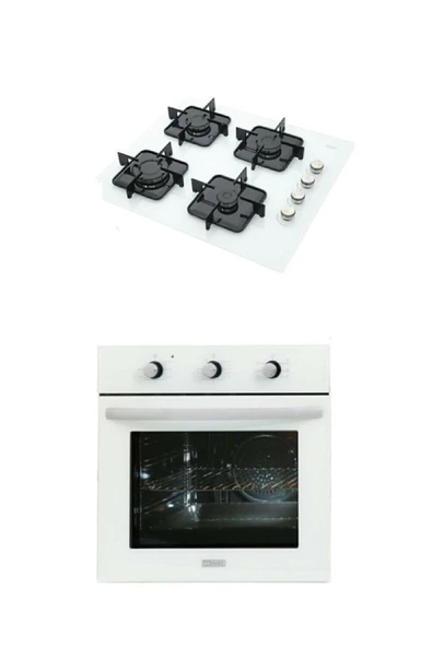 ukinox Ukınox 2'li Fırın Ocak Set (yoga Modern - Ares60) ürün görseli 1