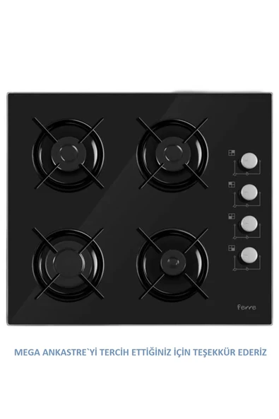 Ferre Lüx Flowart MEGA ANKASTRE SET ( D077 - 2140 - Qms63cs ) - Resim 3