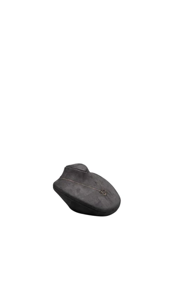Yerde Model Sardunya Kumaş Füme Renk Boy 19 cm En 16 cm Kolye Takı Mankeni ürün görseli 1
