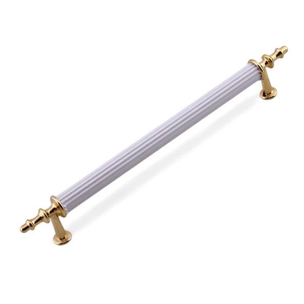 Beyaz Gold 224mm Metal Mobilya Kulp Modern Dayanıklı Dolap Çekmece Kulbu Dekoratif Mobilya Aksesuarı ürün görseli 1