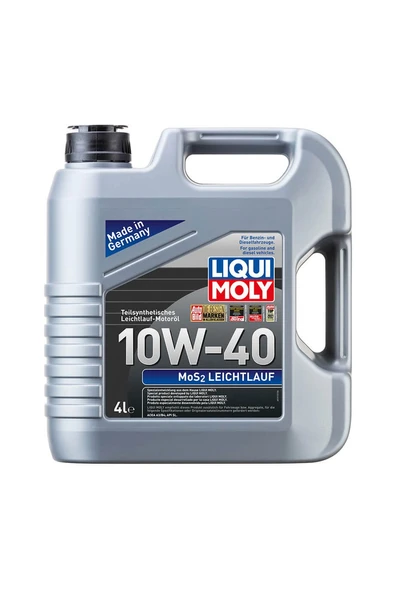 Liqui Moly Mos2 Leichtlauf 10W-40 Motor Yağı 4 L ürün görseli 1