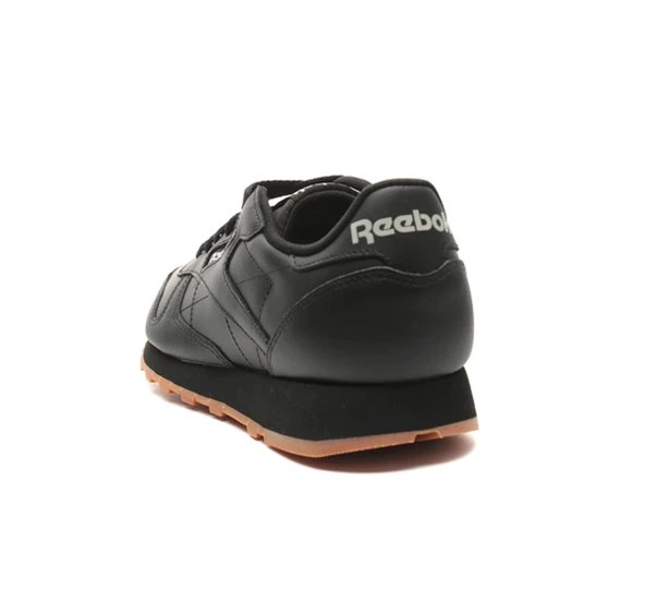 Reebok Classsic Leather Erkek Ayakkabi - Siyah - Resim 4