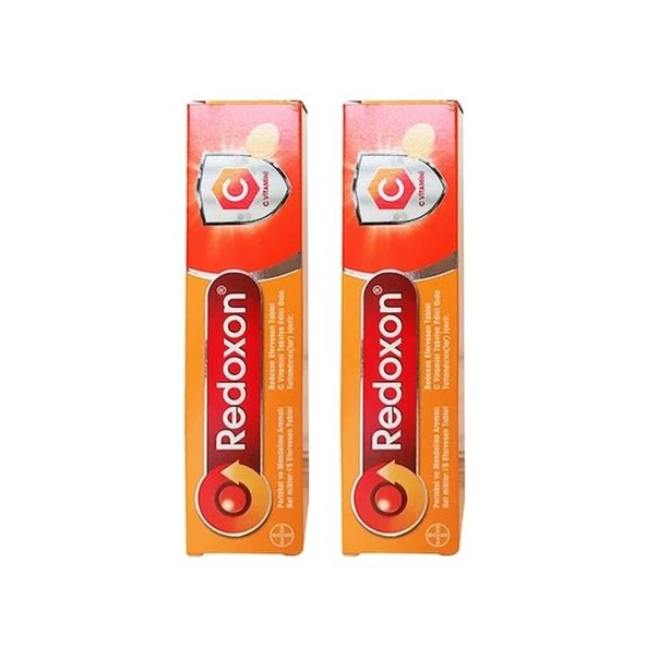 Redoxon Vitamin C 1000 Mg Efervesan 15 Tablet-2 ADET-SKT:06/2028 ürün görseli 1