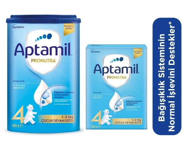 Aptamil 4 Devam Sütü 800 + 250 gr ürün görseli 1