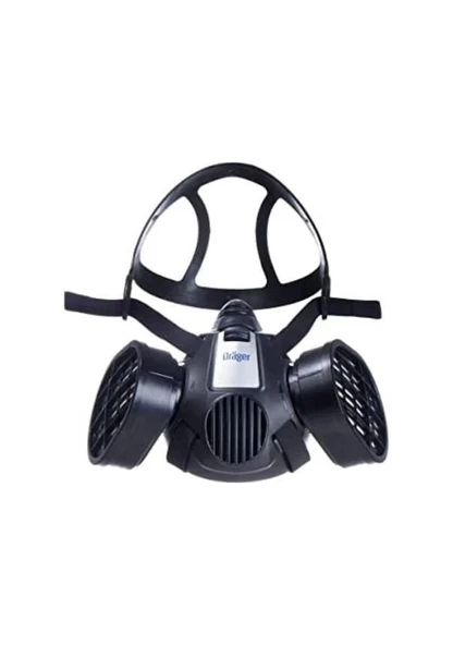Drager X-Plore 3300 Yarım Yüz Gaz Maskesi + Abek1 A1B1E1K1 Filtre Set ürün görseli 1