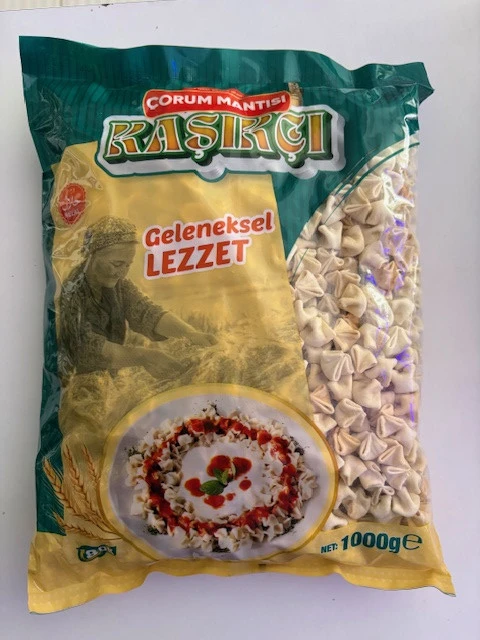ÇORUM MANTISI KAŞIKÇI MANTI 1 KG ürün görseli 1