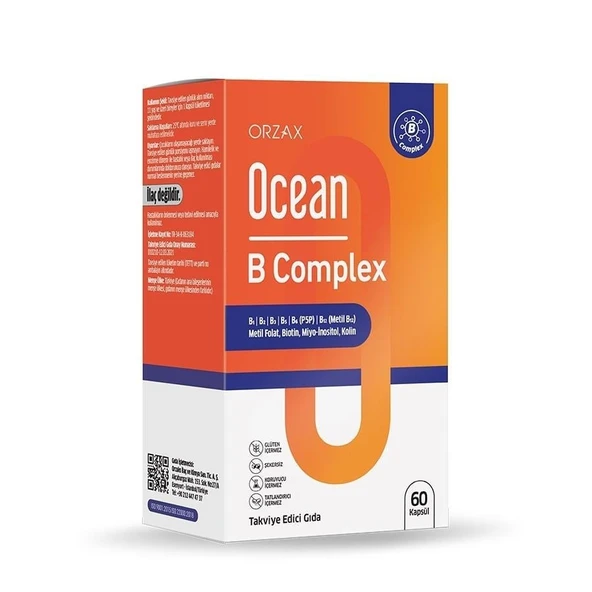 Ocean B Complex 60 Kapsül 850071952995 ürün görseli 1