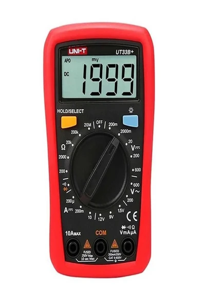 Bolsat UNI-T UT33B+ DİJİTAL MULTİMETRE ÖLÇÜ ALETİ ürün görseli 1