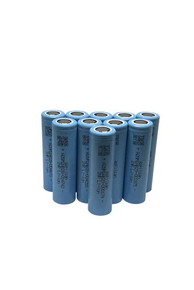ASPİLSAN INR18650A28 3.7V 2800mAh 25A Discharge Şarjlı Li-ion Pil ( 10 Adet ) Set ürün görseli 1