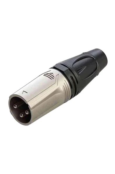Roxtone RX-J504 Erkek 3 Pinli Kaliteli XLR Konnektör ürün görseli 1