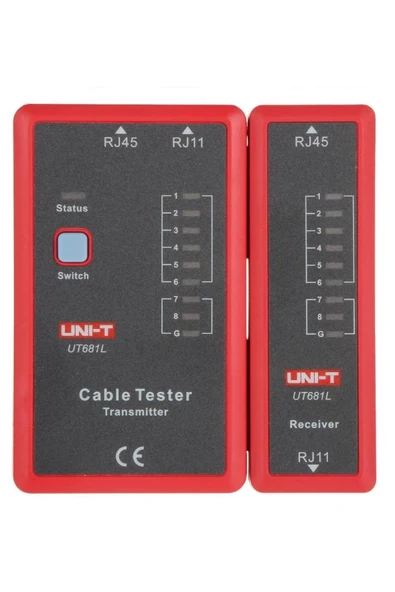 Unit UT681L Network Kablo Test Cihazı  RJ45 / RJ11 ürün görseli 1