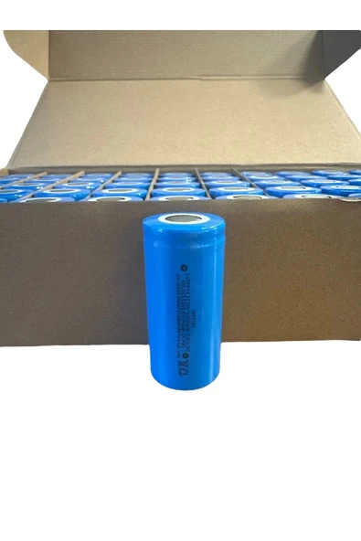 Gold 50 Adet 32700 Pil LiFePo4 3.2V 6000 mAh 3C IFR32700 Mavi ürün görseli 1