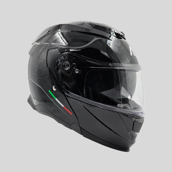 Arwic Parlak Çene Açılır Motosiklet Kaskı - AR935 - ECE-R 22.06 ürün görseli 1