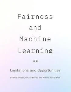 Fairness and Machine Learning: Limitations and Opportunities (Adaptive Computation and Machine Learning series) Barocas Hardt ürün görseli 1