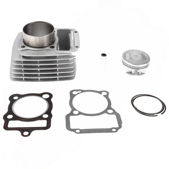 Cg 150 Silindir Piston Seti 63.5 mm 13 Perno Gri ürün görseli 1