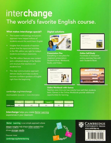 Interchange Level 3 Student's Book + Workbook with Audio CD - Resim 3